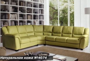 Угловой кожаный диван Флорида Угловой кожаный диван Флорида