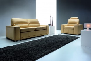 Трёхместный кожаный диван-кровать Bono 3F