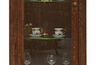 Шкаф с витриной «Пьемонт» П518.26
