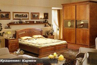 Спальня Валентина 1 (массив Бука) Спальня Валентина 1 (массив Бука)